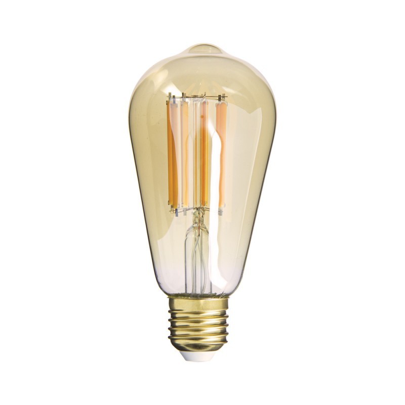 XANLITE ΛΑΜΠΤΗΡΑΣ ΔΙΑΚΟΣΜΗΤΙΚΟΣ ST64 10W E27 1521LM ΖΕΣΤΟ ΛΕΥΚΟ