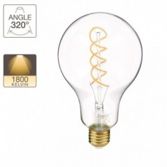 XANLITE ΛΑΜΠΤΗΡΑΣ LED DECO FILAMENT MEDIUM GIANT A100 E27 4W (27W) ΖΕΣΤΟ ΛΕΥΚΟ ΦΩΣ 1800K 280LM