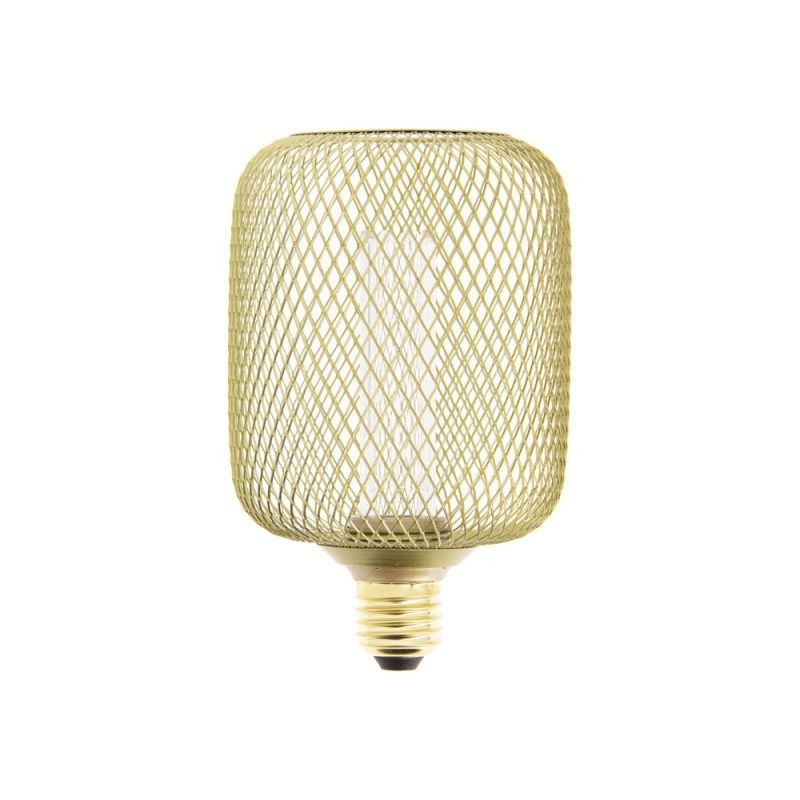 XANLITE ΛΑΜΠΤΗΡΑΣ LED DECO ΧΡΥΣΟ ΟΛΟΓΡΑΜΜΑ E27 4W (20W) ΖΕΣΤΟ ΛΕΥΚΟ ΦΩΣ 1800K 150LM