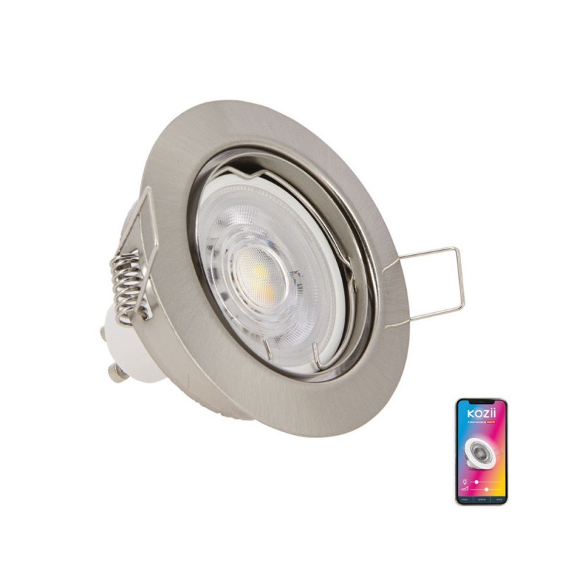 XANLITE KOZII ΦΩΤΙΣΤΙΚΟ SPOT ΑΠΟ ΑΛΟΥΜΙΝΙΟ LED SMART WIFI Κ BLUETOOTH CCT K RGB GU10 5W 345LM XANLITE KOZII ΦΩΤΙΣΤΙΚΟ SPOT ΑΠΟ ΑΛΟΥΜΙΝΙΟ LED SMART WIFI Κ BLUETOOTH CCT K RGB GU10 5W 345LM