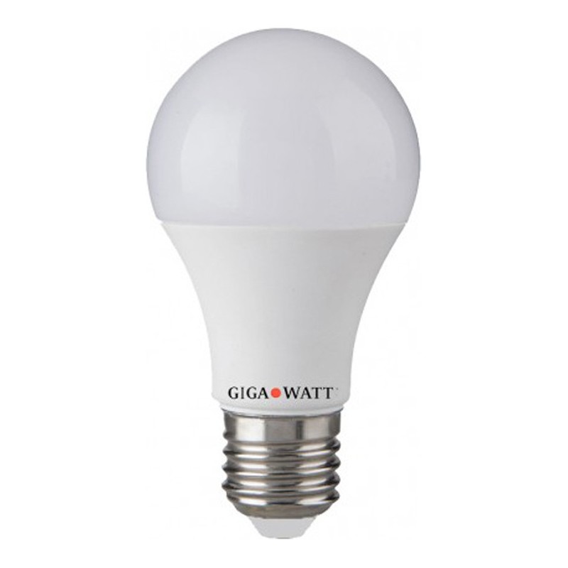 GIGAWATT ΛΑΜΠΤΗΡΑΣ LED A60 E27 9W 6000K 920LM GIGAWATT ΛΑΜΠΤΗΡΑΣ LED A60 E27 9W 6000K 920LM