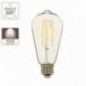 XANLITE ΛΑΜΠΤΗΡΑΣ LED FILAMENT ST64 E27 8W 4000Κ 1055LM