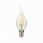 XANLITE ΛΑΜΠΤΗΡΑΣ LED FILAMENT ΤΥΠΟΥ ΦΛΟΓΑΣ Ε14 4W 2700Κ 250LM