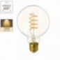 XANLITE ΛΑΜΠΤΗΡΑΣ LED DECO SPIRAL G95 E27 4W (28W) ΖΕΣΤΟ ΛΕΥΚΟ ΦΩΣ 1800K 300LM