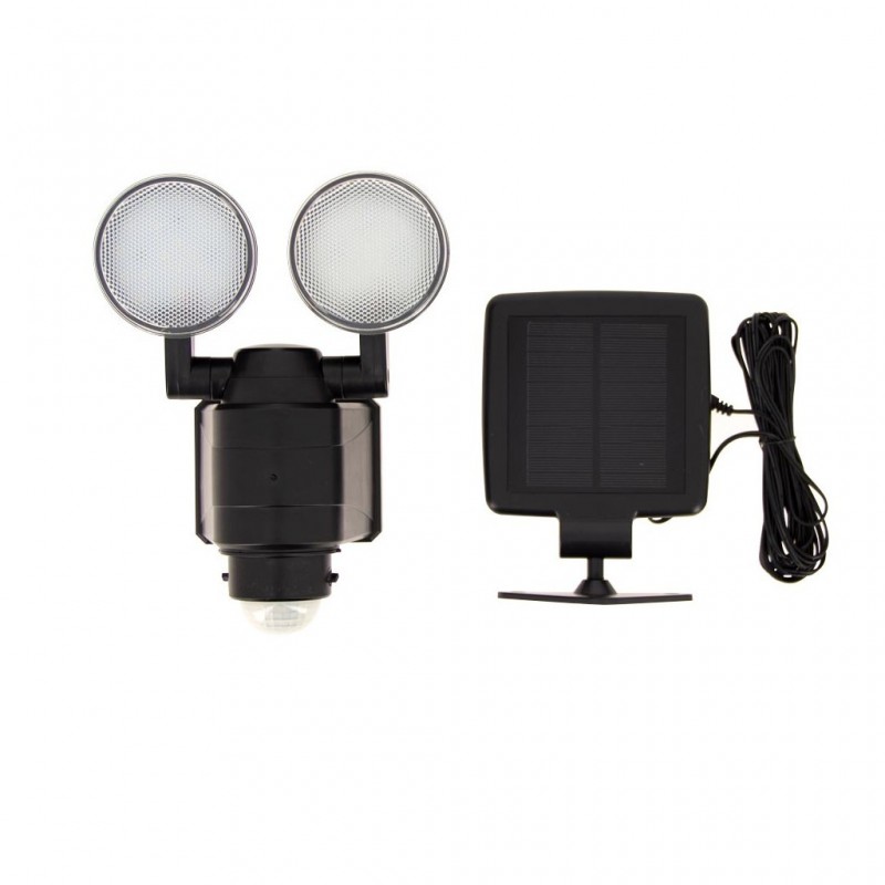 XANLITE ΗΛΙΑΚΟΣ ΠΡΟΒΟΛΕΑΣ LED ΛΕΥΚΟ 4000Κ IP44 ΑΝΙΧΝ ΚΙΝ ΠΛΑΣΤΙΚΟΣ ΑΥΤΟΝ 8Η 19*19*25CM 700LM ΠΕΡ