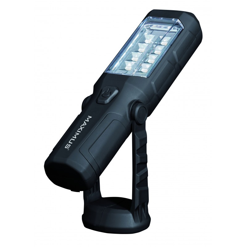 MAXIMUS ΦΑΚΟΣ ΔΙΠΛΟΣ LED 3XAA 250 LM ΕΩΣ 10 Μ. ΑΠΟΣΤΑΣΗ ΜΕ ΜΑΓΝΗΤΗ ΓΑΝΤΖΟ ΚΑΙ ΠΕΡΙΣΤΡΟΦΗ 22X5,5CM