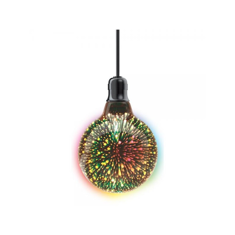 XANLITE ΛΑΜΠΤΗΡΑΣ LED DECO G125 3D E27 3,8W  2700K
