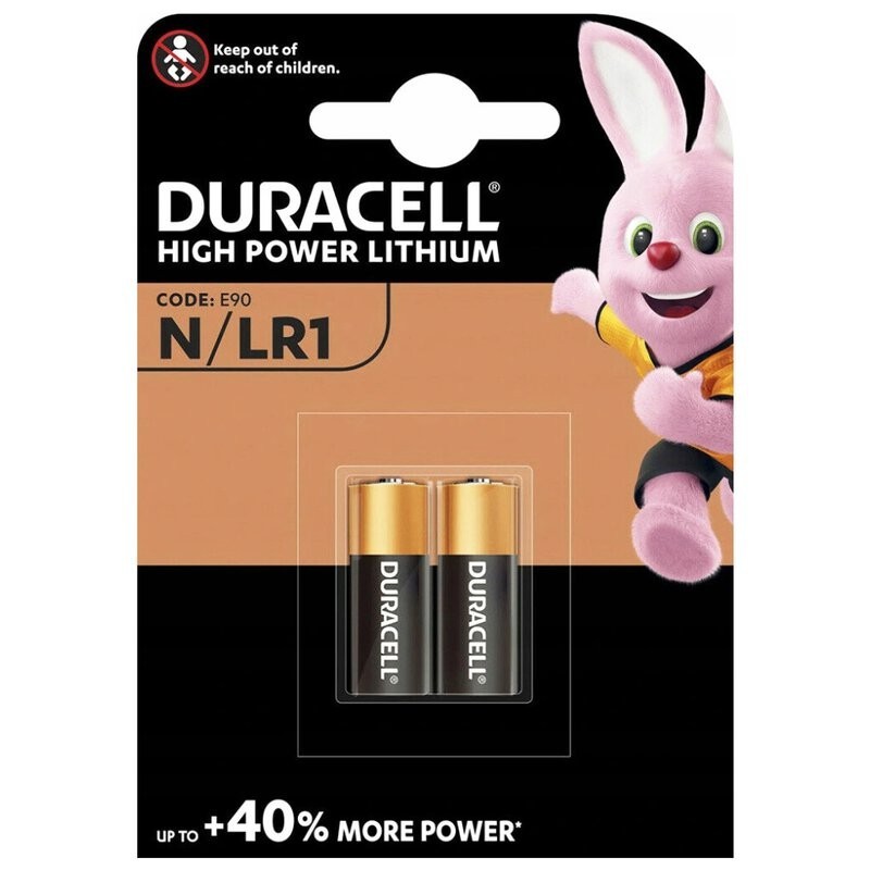 DURACELL ΜΠΑΤΑΡΙΑ ΑΛΚΑΛΙΚΗ N/LR1 2ΤΜΧ
