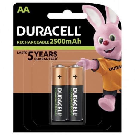 DURACELL ULTRA ΜΠΑΤΑΡΙΑ ΕΠΑΝΑΦΟΡΤΙΖΟΜΕΝΗ AA 2550mAh 2ΤΜΧ