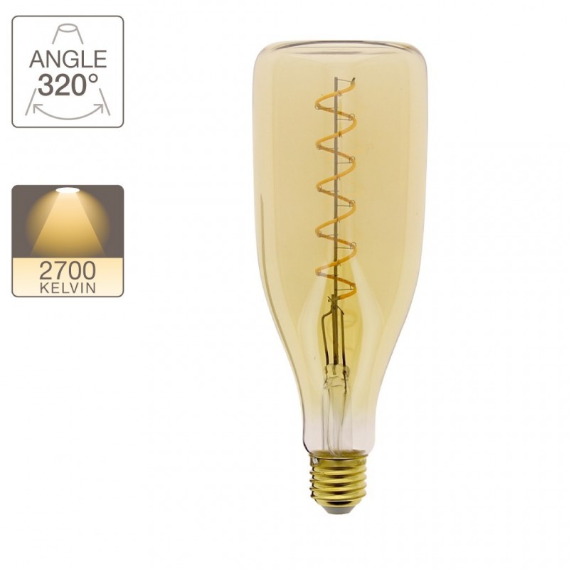 XANLITE ΛΑΜΠΤΗΡΑΣ LED DECO FILAMENT ΜΕ ΣΧΗΜΑ ΜΠΟΥΚΑΛΙ E27 4W (30W) ΖΕΣΤΟ ΛΕΥΚΟ ΦΩΣ 2700K 350LM