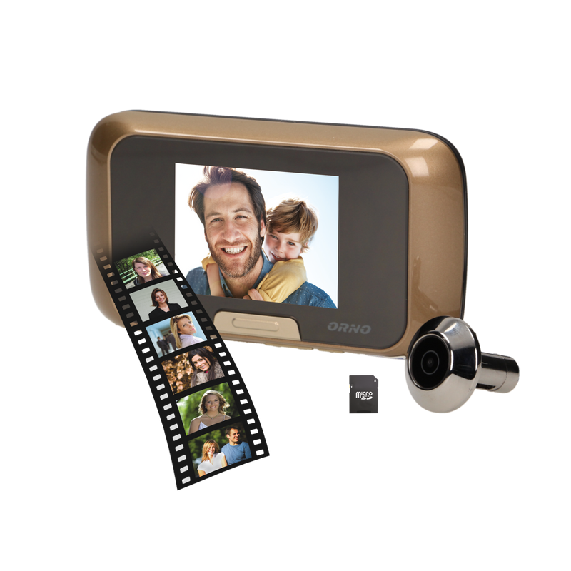 ORNO ΗΛΕΚΤΡΟΝΙΚΟ ΜΑΤΑΚΙ ΠΟΡΤΑΣ ΜΕ ΛΕΙΤΟΥΡΓΙΑ ΕΓΓΡΑΦΗΣ