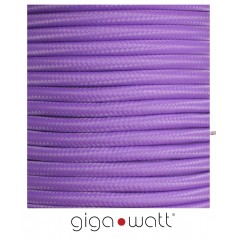 FABRIC CABLE PURPLE 2 X 0,75mm