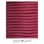 FABRIC CABLE BORDEAUX 2 X 0,75mm