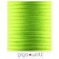 NEON FABRIC CABLE LIGHT YELLOW 2 X 0,75mm