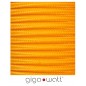 NEON FABRIC CABLE LIGHT ORANGE 2 X 0,75mm