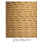 TWISTED FABRIC CABLE DARK GOLD 2 X 0,75mm