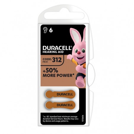 DURACELL ΜΠΑΤΑΡΙΑ EASY TAB 312