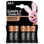 DURACELL SIMPLY ΜΠΑΤΑΡΙΑ ΑΛΚΑΛΙΚΗ AA 5ΤΜΧ