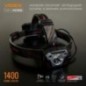 VIDEX Επαναφορτιζόμενος Φακός Κεφαλής 1400LM IP65